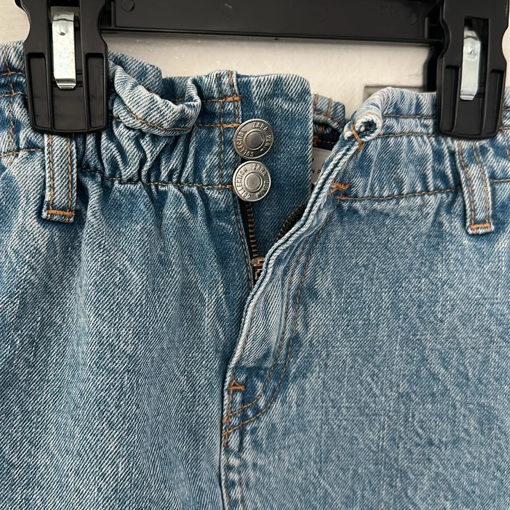Zara Girls Denim Jean Skirt Size 7